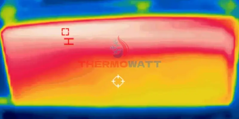 Petek Temizliği Öncesi Termal Kamera Görüntüsü